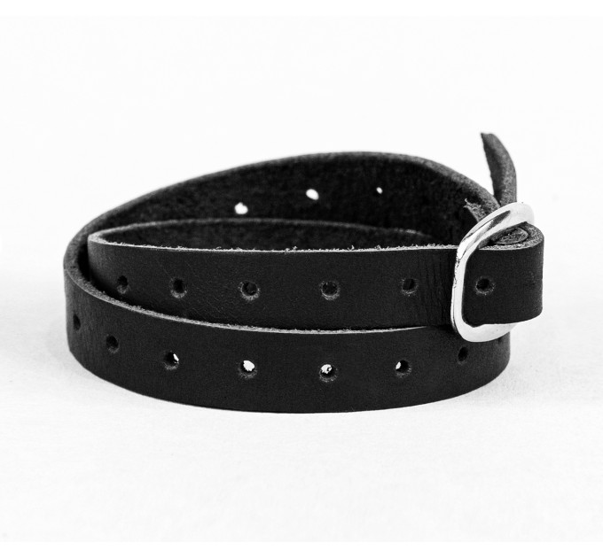 Leather bracelet for men or women, code 8164