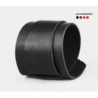 Leather cuff bracelet for men or women, code 8200