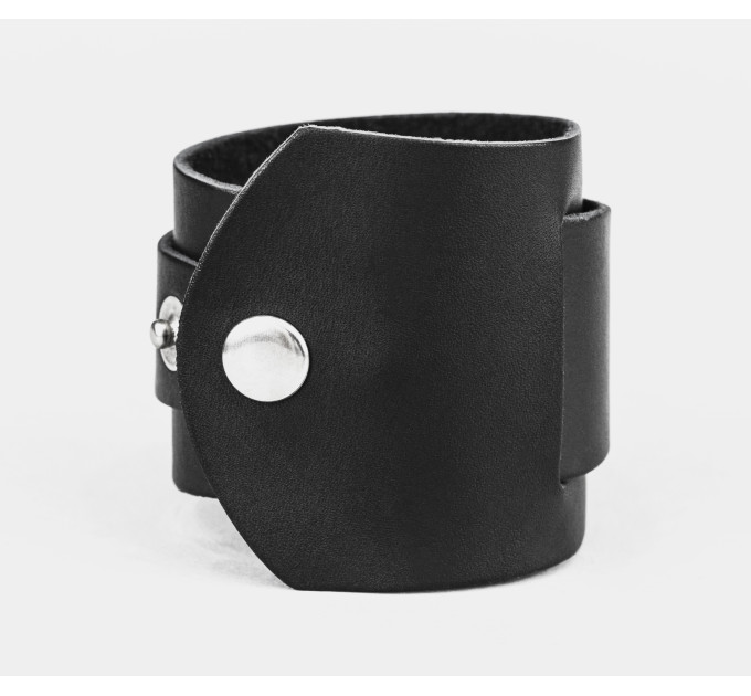 Leather cuff bracelet for men or women, code 8200