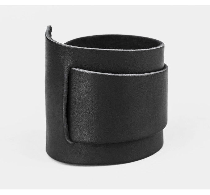 Leather cuff bracelet for men or women, code 8200