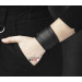Leather cuff bracelet for men or women, code 8200st