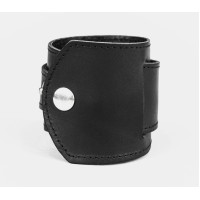 Leather cuff bracelet for men or women, code 8200st